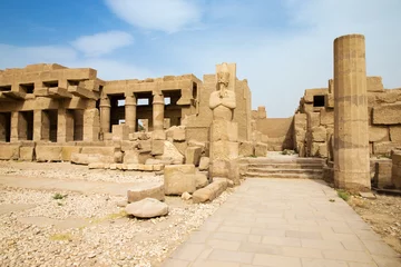 Keuken spatwand met foto oude ruïnes van egypte © Pakhnyushchyy