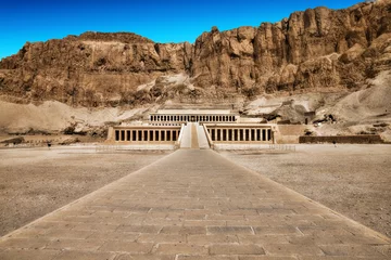 Fotobehang The temple of Hatshepsut near Luxor in Egypt © Pakhnyushchyy