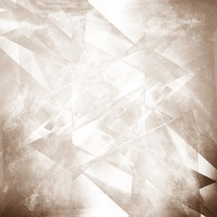 Grunge brown geometric background