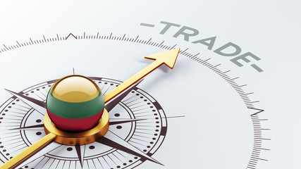 Lithuania Trade Concept