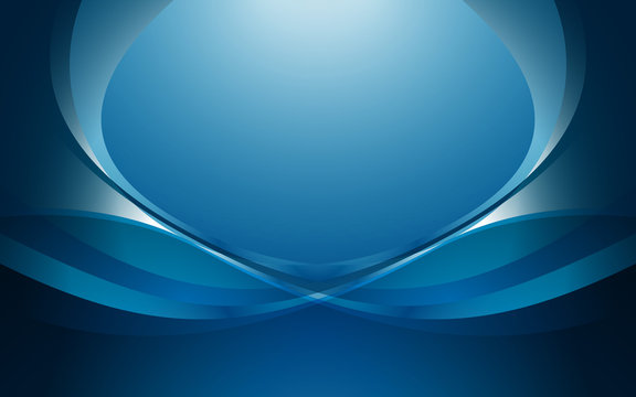 Abstract blue background. Vector 1