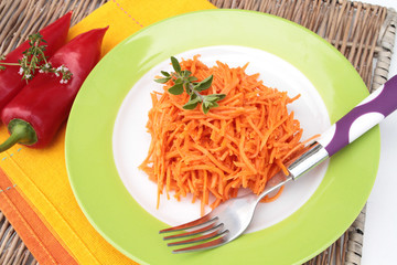 carottes râpées