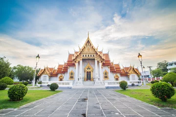 Photo sur Plexiglas Temple Wat Benchamabophit, Bangkok, Thaïlande