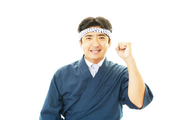 ガッツポーズの料理人