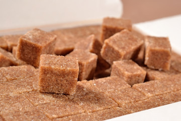 Brown sugar close up