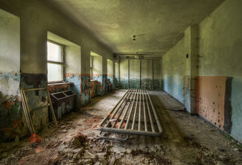in the old barracks