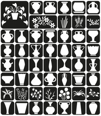 vase and flowers