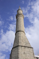 un minaret de Sainte Sophie