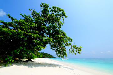 White Sand Beach on the Island