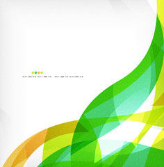 Business wave corporate background