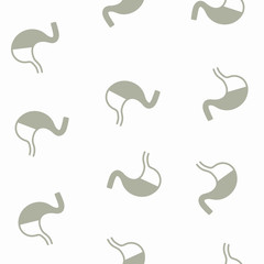 seamless background: stomach