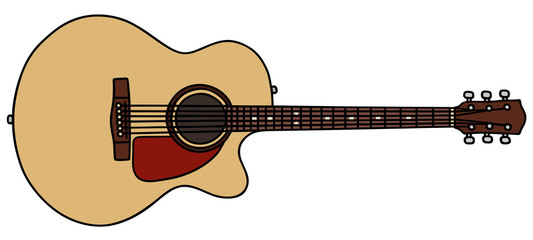 acoustic guitar - 65715319
