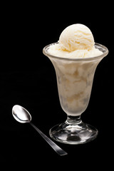 Vanilla ice cream