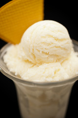 Vanilla ice cream