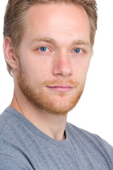 Obraz premium Handsome blonde man portrait