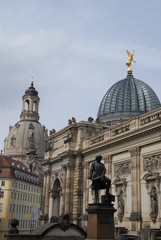 Dresden, Frauenkirche, Zwinger, Schloss, Ostdeutschland
