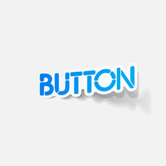 realistic design element: button