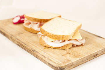 Ham toast