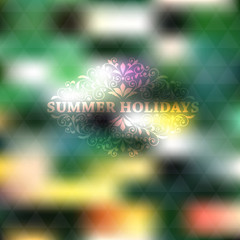 Vector Summer Background