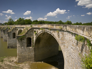 Fototapeta premium Byala Bridge is an arch bridge over the Yantra Riverlgaria
