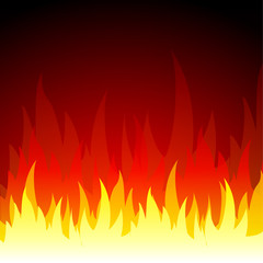 Vector fire background