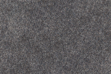 Grey woolen felt texture fabric