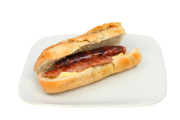 Sausage baguette