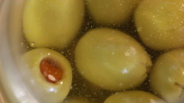 olives in a jar