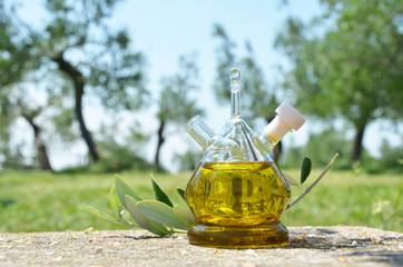 Olive oil. Sirmione, Italy