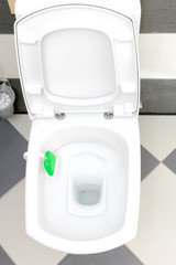 Interior of a typical water-closet.