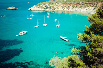 Obraz premium Cala d'Hort, Ibiza (Spain)
