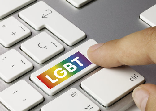 LGBT. Keyboard