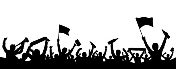 Menschen Fans Stimmung © SimpLine