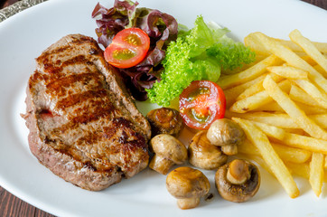 Steak and Chips