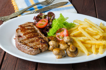 Steak and Chips