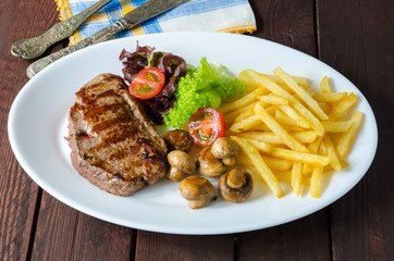 Steak and Chips