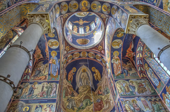 St George's Church at Oplenac, Serbia