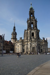 Naklejka na ściany i meble Hofkirche Dresden