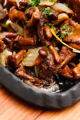 pancakes with mushrooms