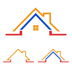 house home logo, icon