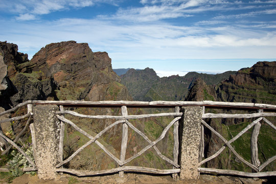Blick auf die Berge