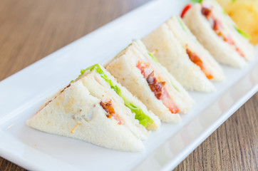 Club sandwiches
