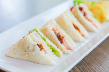 Club sandwiches