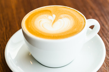 Latte coffee