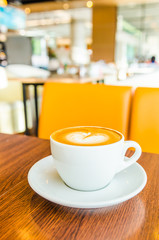 Latte coffee