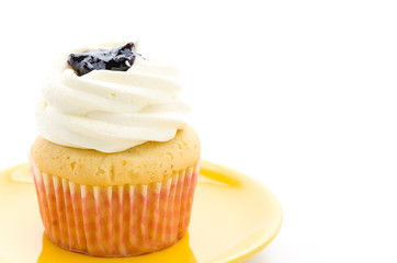 Cupcakes isolated on white background