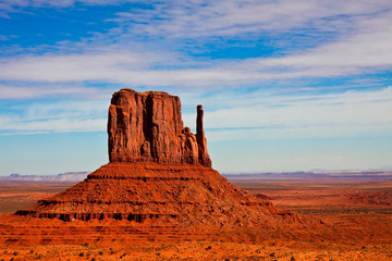 East Mitten Butte in Monument Valley