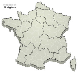 France - Redécoupage régional