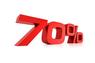 Serie Prozente - 70 Prozent