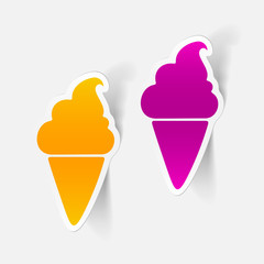 realistic design element: ice